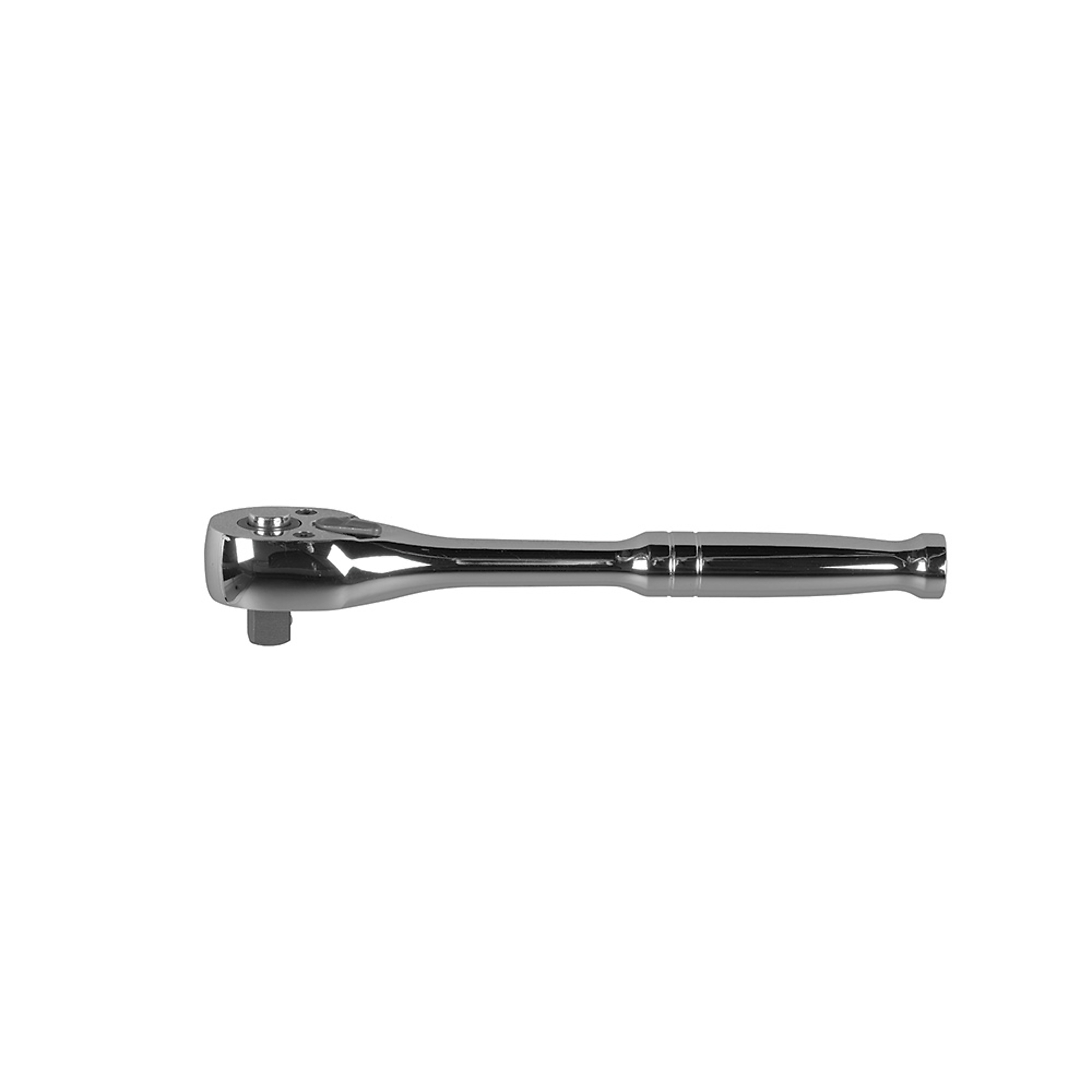 Klein Tools, 7in. Ratchet, 3/8in. Drive, Drive Size 3/8 in, Tool Length 7 in, Pieces (qty.) 1 Model# 65720